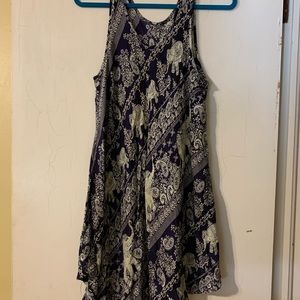 Hippie bohemian sun dress